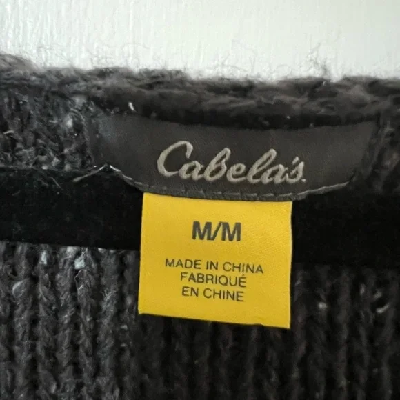 Cabela’s Speckled V-Neck Button-Front Cardigan - Picture 3 of 9